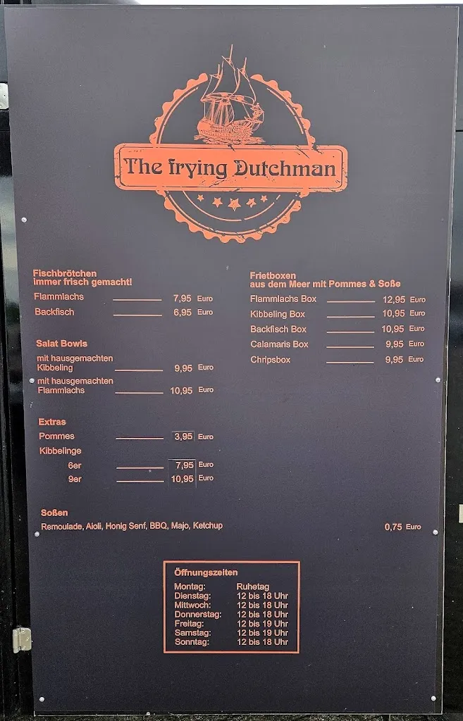 Menu_The Frying Dutchman_Neuharlingersiel_image_2