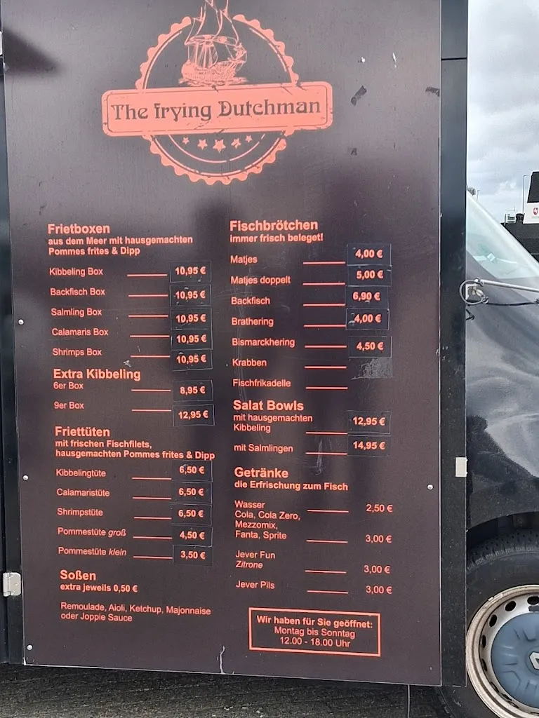 Menu_The Frying Dutchman_Neuharlingersiel_image_3