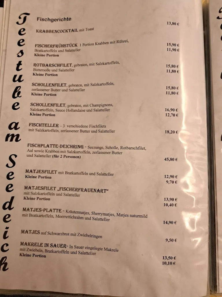 Menu_Teestube am Seedeich & Harlekin-Pub_Neuharlingersiel_immagine_4