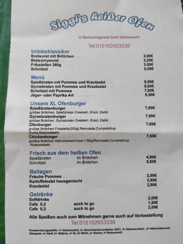 Menu_Siggis Heisser Ofen_Neuharlingersiel_image_2