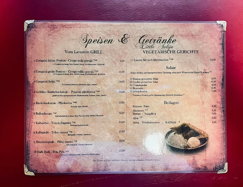 Menu_Little Avlija Brzovic - Balkan Spezialitäte_Landshut_image_2