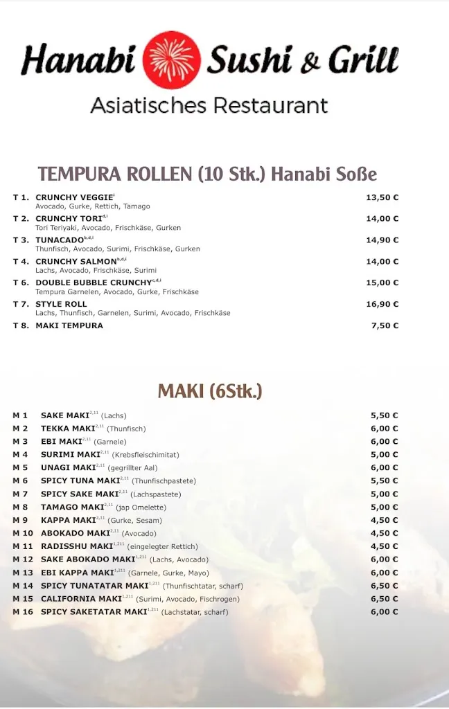 Menu_Hanabi Sushi Restaurant_Nörten-Hardenberg_image_1