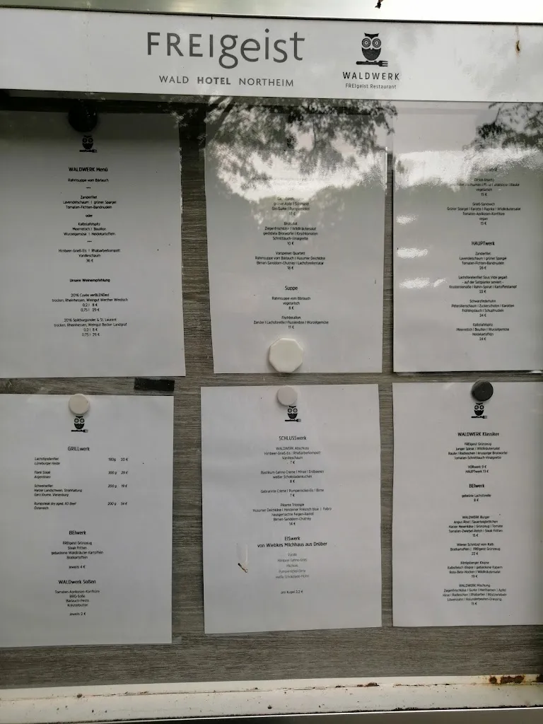 Menu_Restaurant WALDWERK Northeim_Northeim_immagine_1