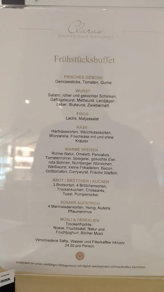 Menu_Claras Restaurant_Wolfsburg_immagine_1