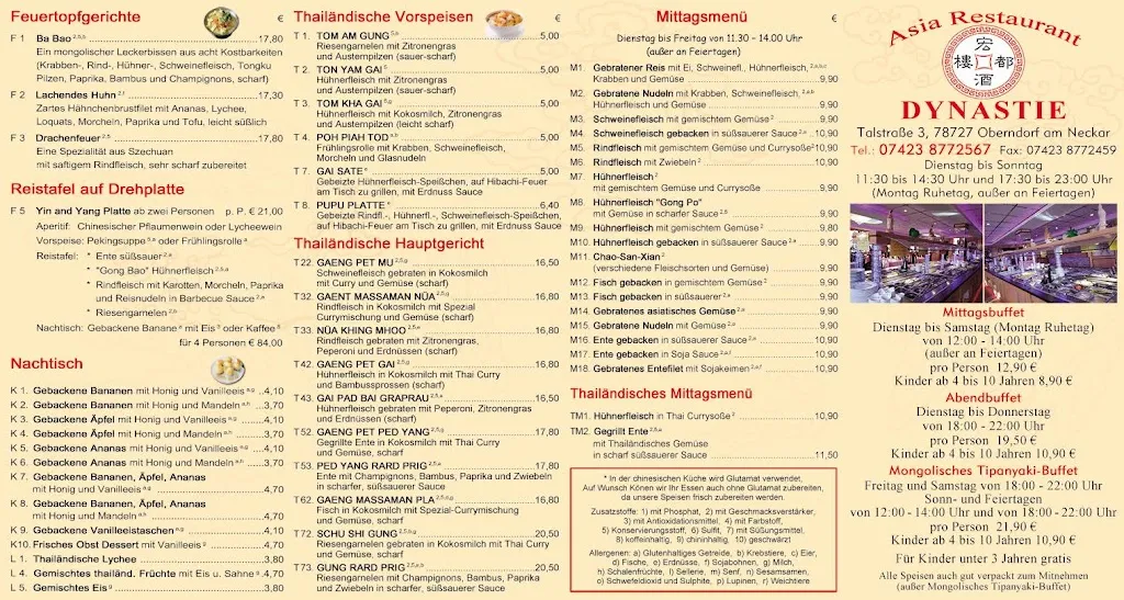 Menu_Asia-Restaurant Dynastie_Neckar_immagine_2