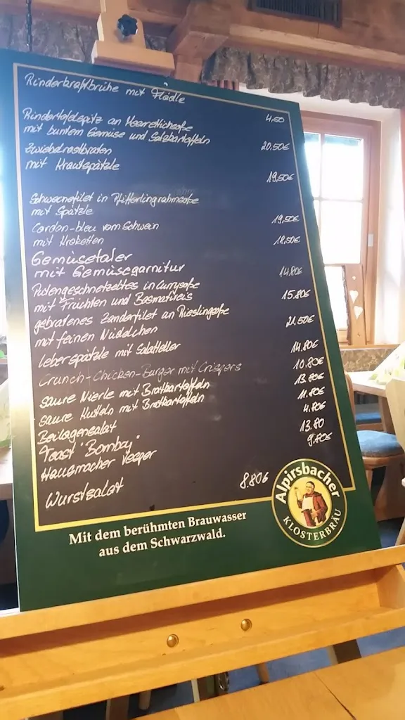 Menü_Hotel zur Krone | Bed & Breakfast_Neckar_Bild_1