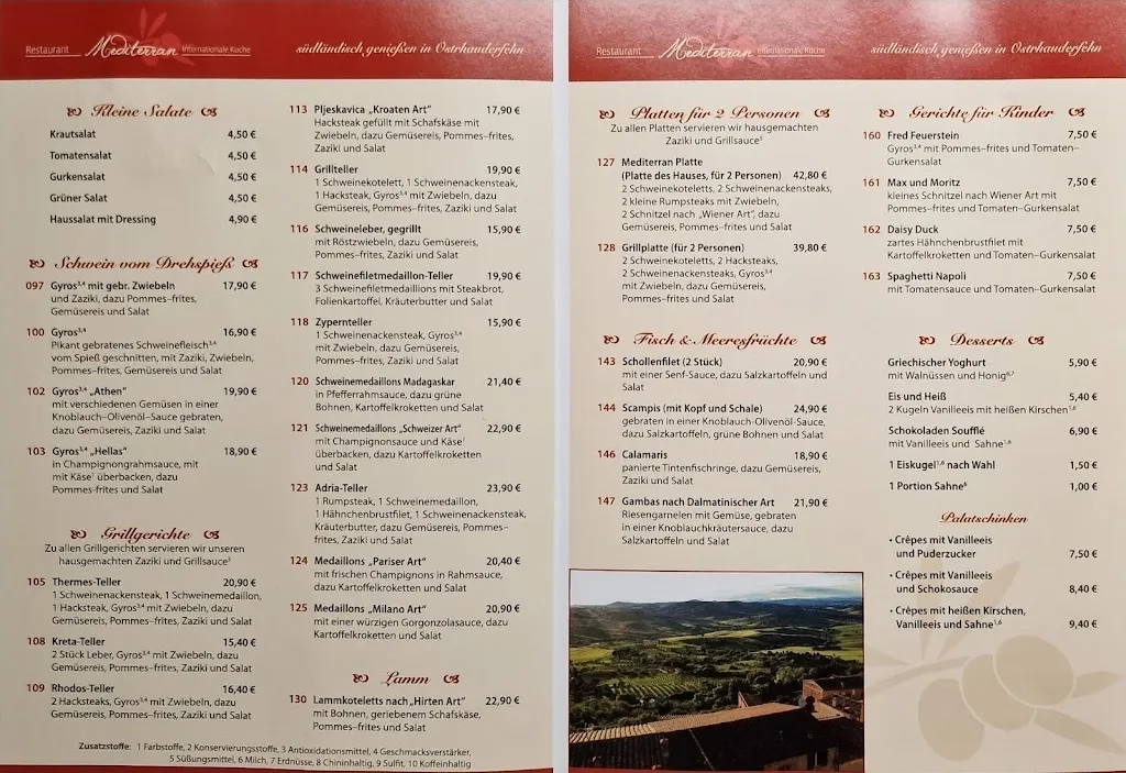 Menu_Restaurant Mediterran, Hisret Akan_Ostrhauderfehn_image_1