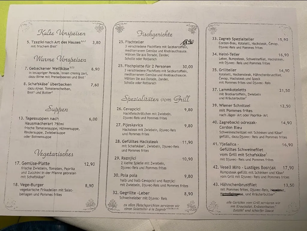 Menu_Restaurant Zagreb Internationale Küche_Ostrhauderfehn_image_1