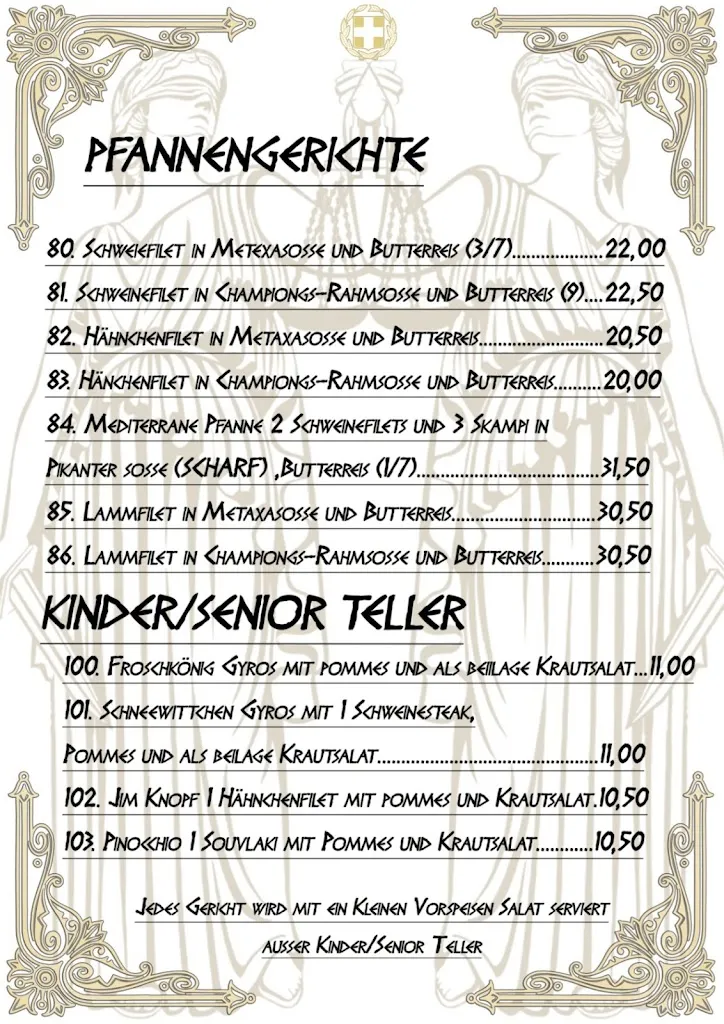 Menu_Restaurant Zum Griechen_Ostrhauderfehn_immagine_1