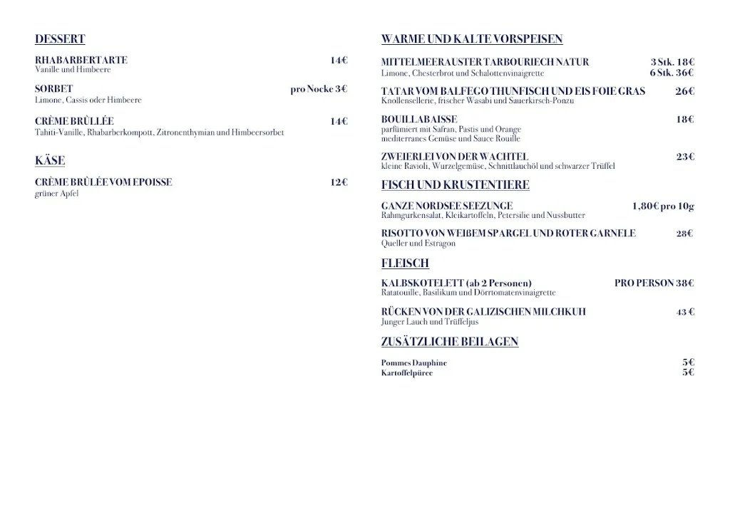 Menu_Restaurant La Mer_Norderney_image_3