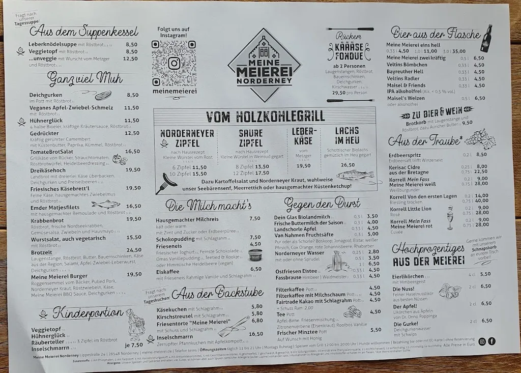 Menu_Meine Meierei Norderney_Norderney_image_1