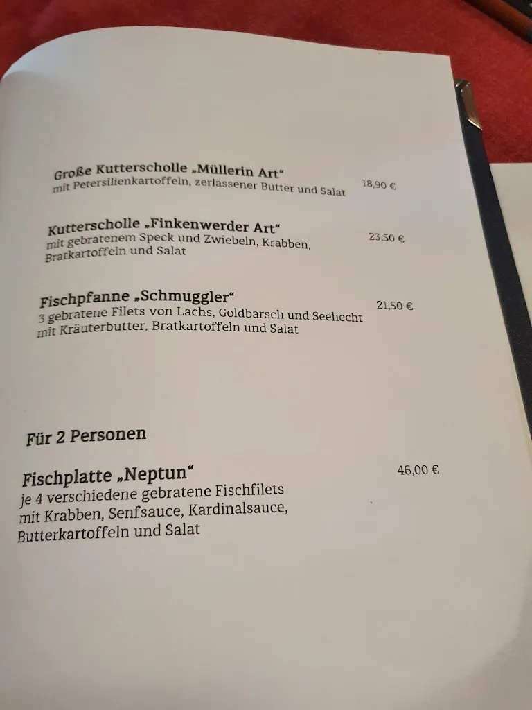 Menu_Schmuggler Inh. Michael Kleimann_Norderney_immagine_1