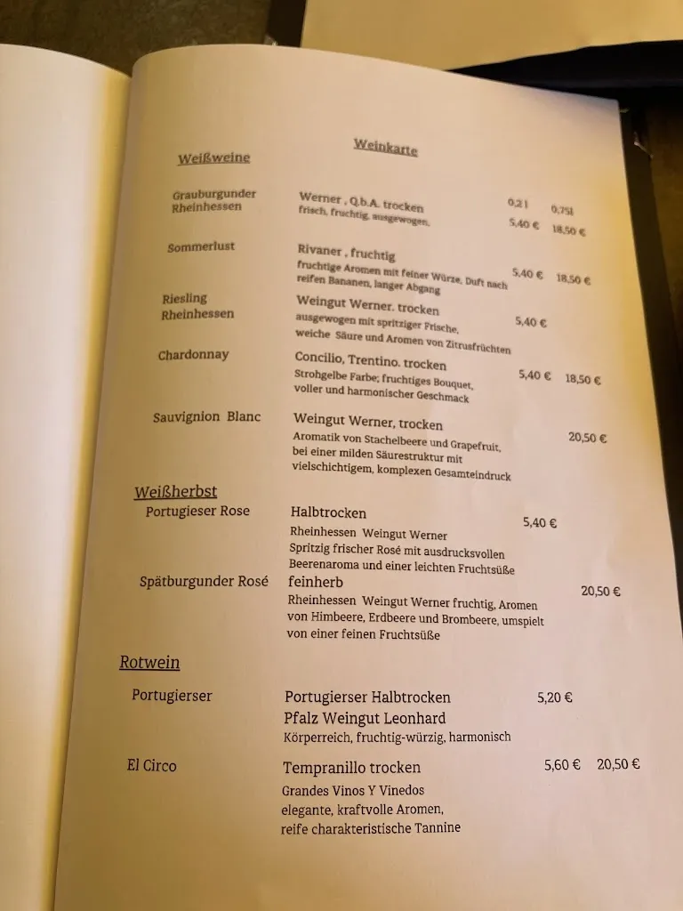 Menu_Schmuggler Inh. Michael Kleimann_Norderney_immagine_2