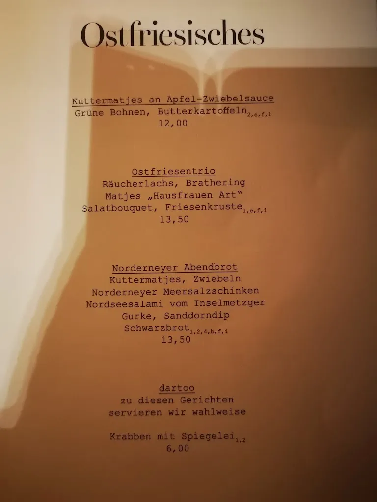 Menu_Gute Stube Norderney_Norderney_image_1