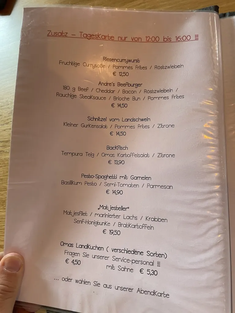 Menu_Andre’s Restaurant_Norderney_image_3
