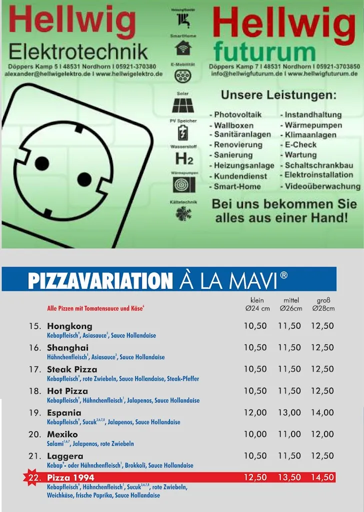Menu_Pizzeria Mavi Nordhorn_Nordhorn_immagine_1