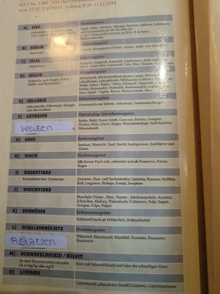 Menu_Costa Smeralda_Osterholz-Scharmbeck_immagine_1