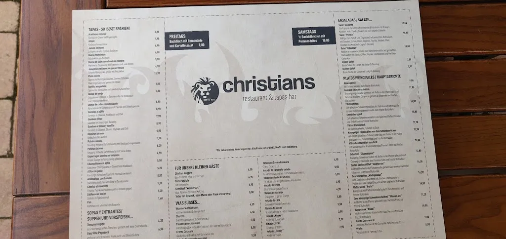 Menu_christians restaurant & tapas bar_Otterstadt_image_4