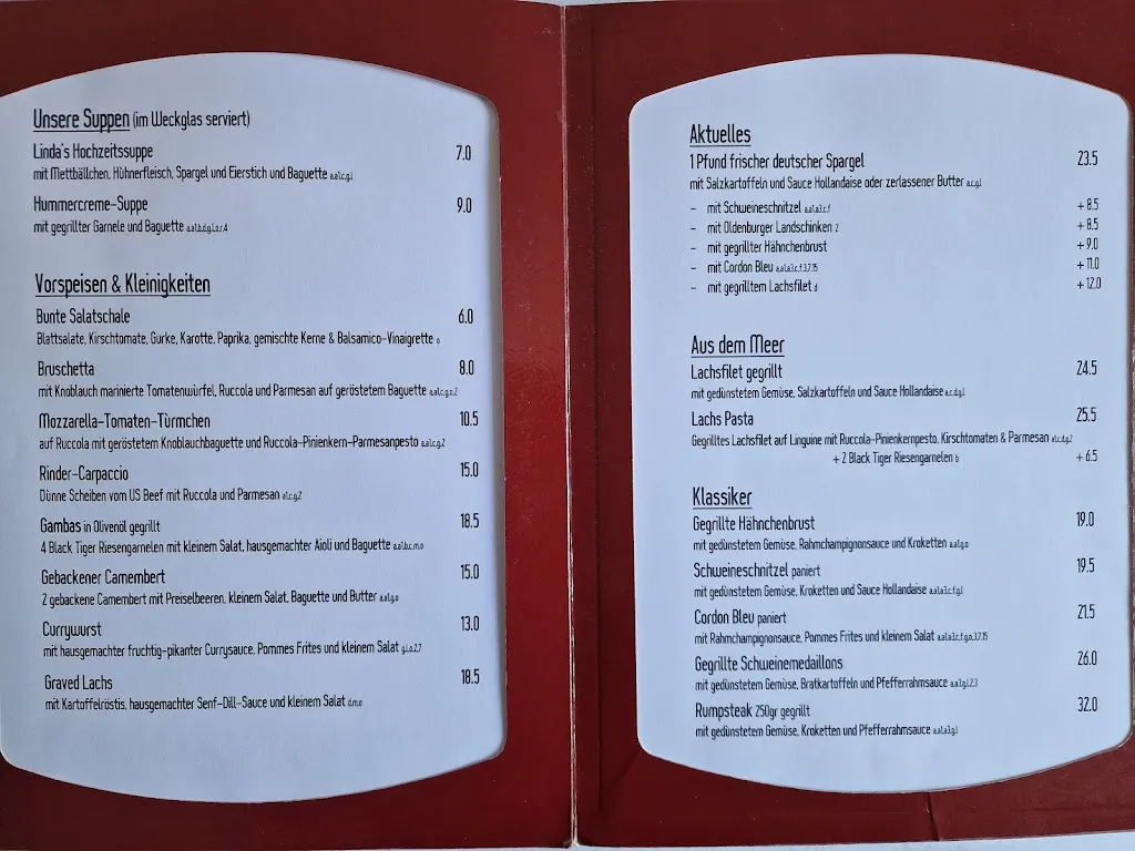 Menu_Linda´s Restaurant & Hotel_Oyten_image_1