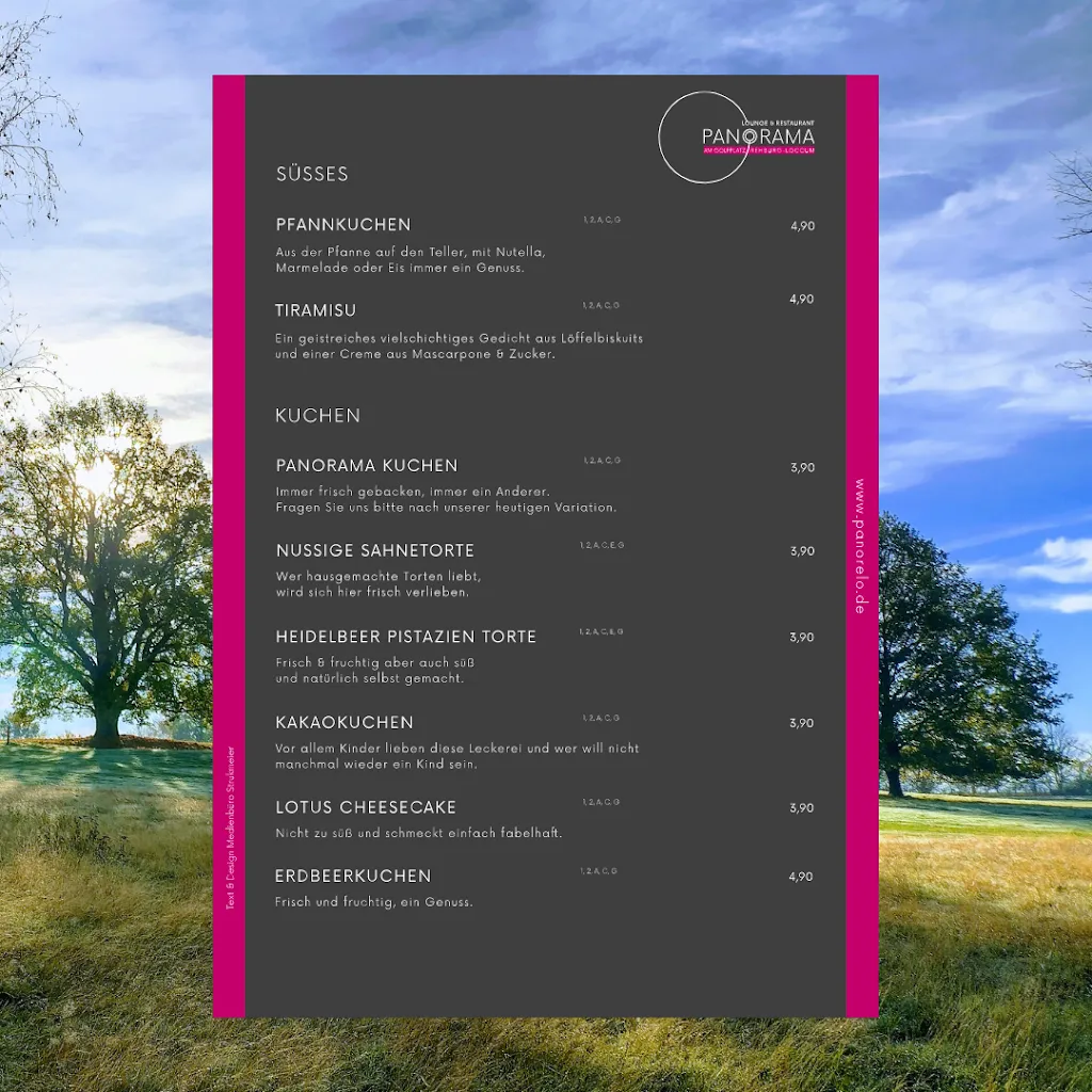 Menu_PANORAMA Lounge & Restaurant_Rehburg-Loccum_image_1