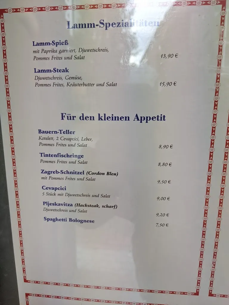 Menu_Balkan Restaurant Dubrovnik_Otterndorf_image_2