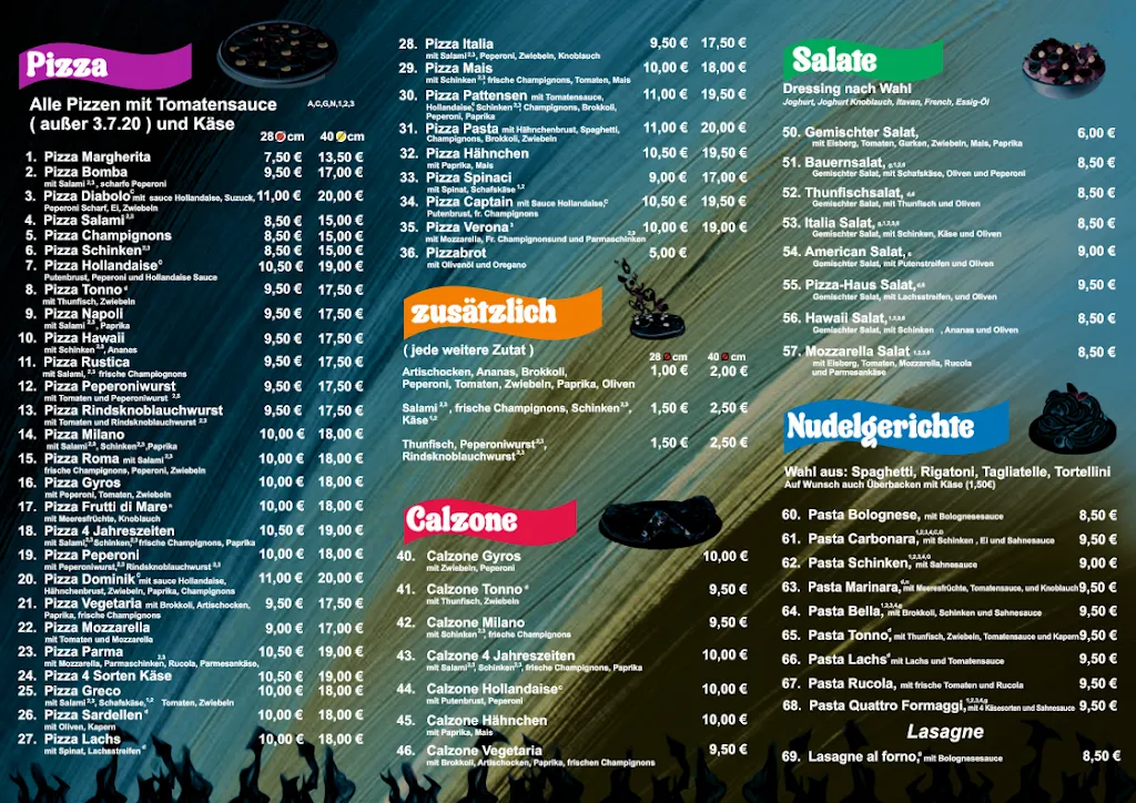 Menu_Pizzahaus Pattensen Pizzeria_Pattensen_immagine_1