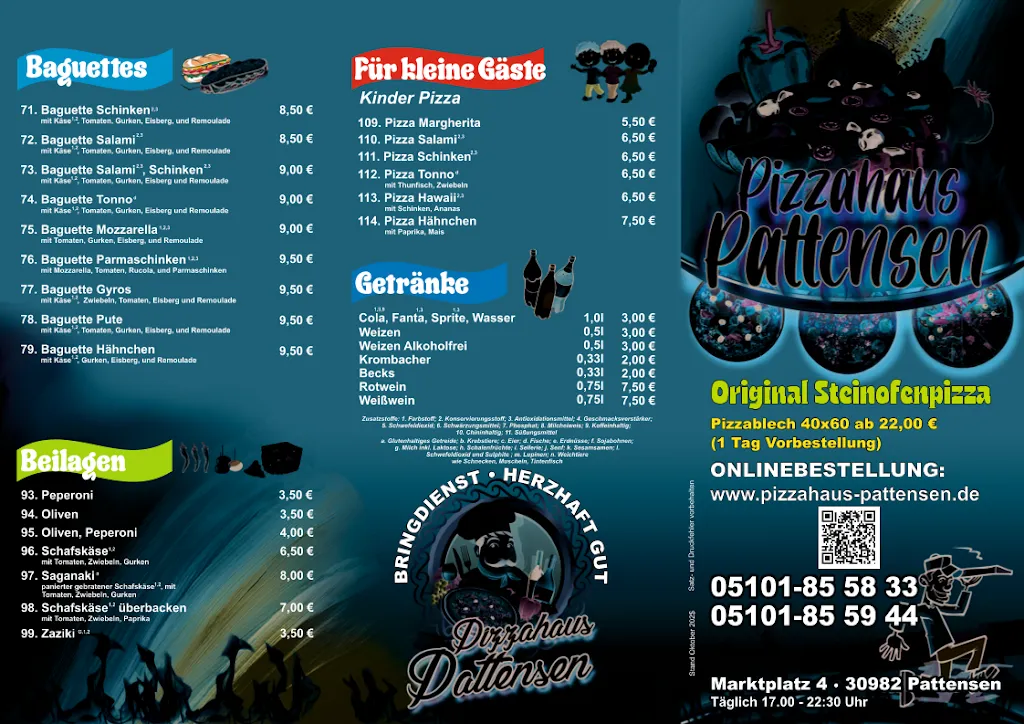 Menu_Pizzahaus Pattensen Pizzeria_Pattensen_immagine_2