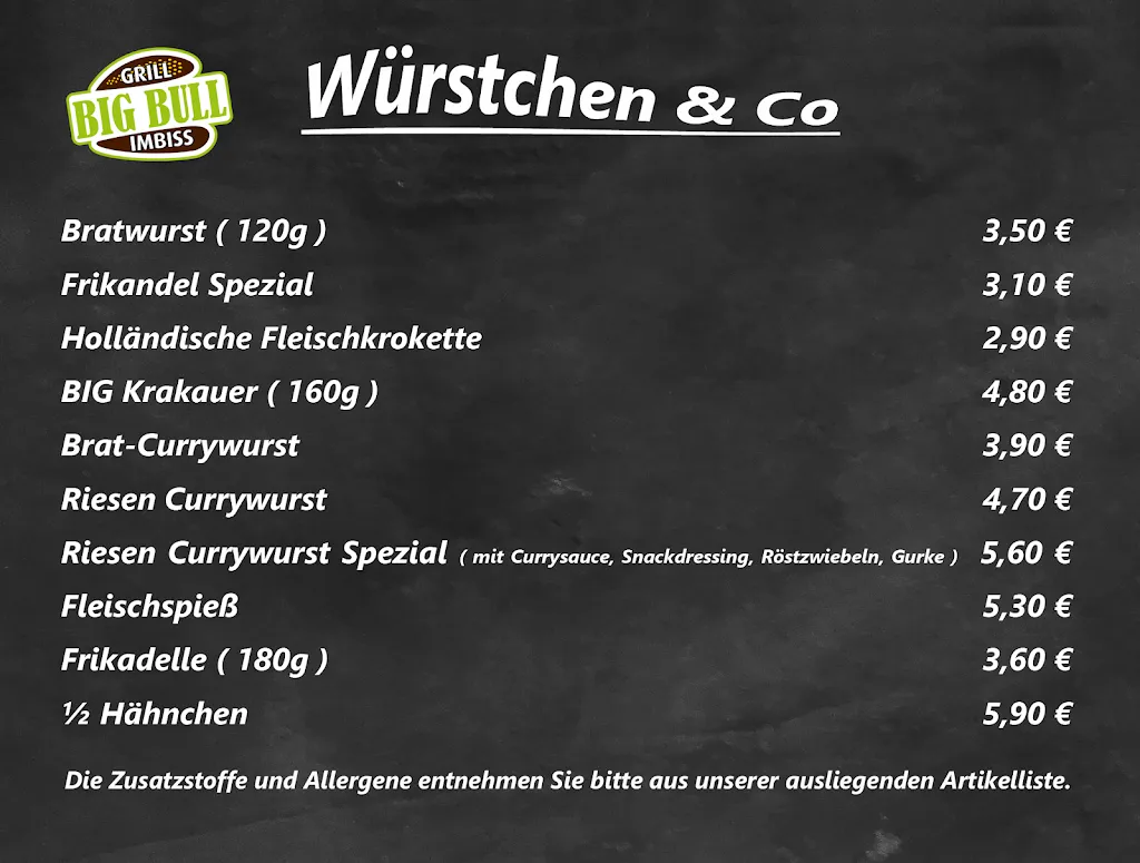 Menu_BIG BULL Grillimbiss Rethem seit 1975_Rethem_image_4