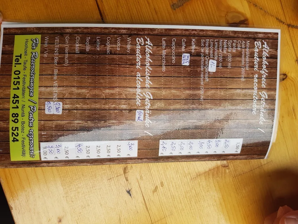 Menu_La Maria_Quakenbrück_image_3