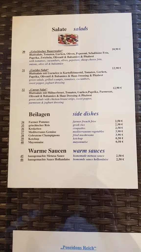 Menu_Grand Slam Angelo Griechisch Essen_Rastede_immagine_2