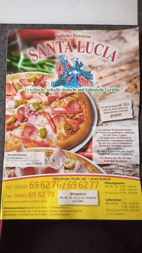 Menu_Santa Lucia Rastede_Rastede_image_4