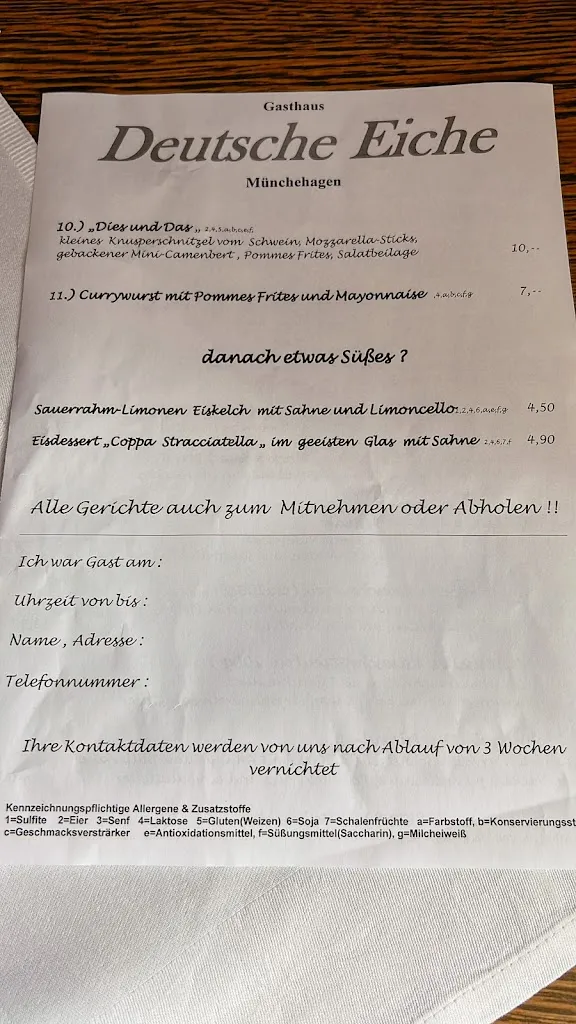 Menu_Gasthof Deutsche Eiche_Rehburg-Loccum_immagine_1
