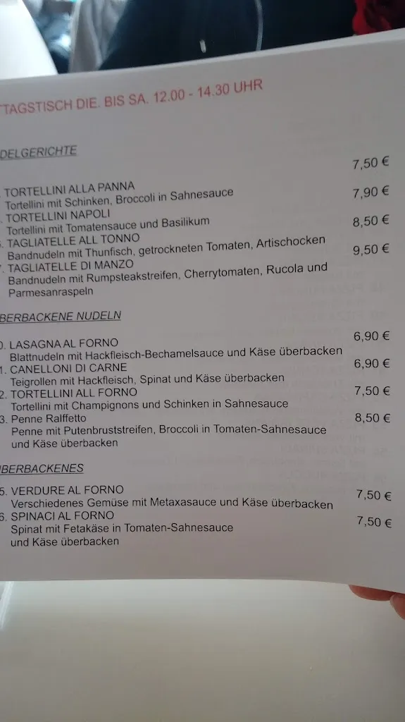 Menu_La Piazza_Ritterhude_image_1