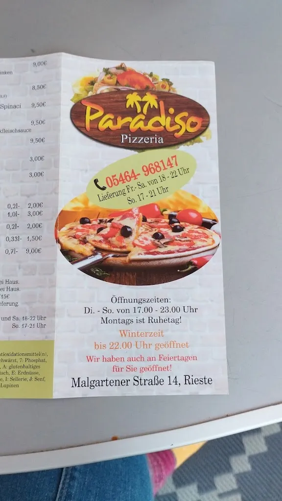 Menu_Pizzeria Paradiso_Rieste_immagine_2