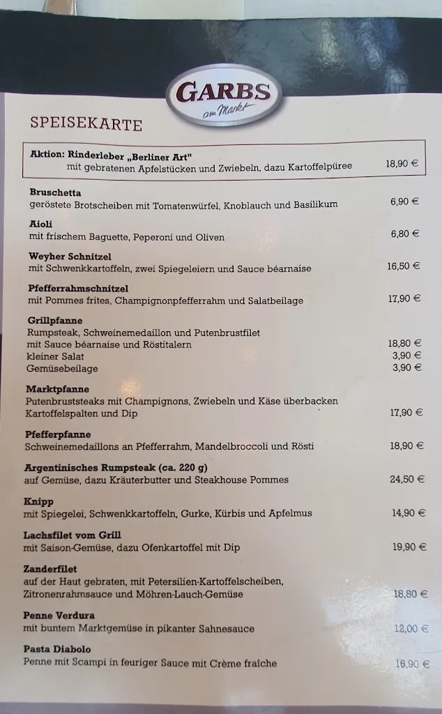 Menu_Garbs am Markt_Weyhe_image_2