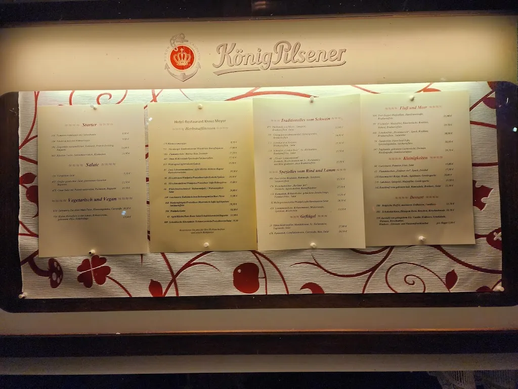 Menu_Land-Gut-Hotel & Restaurant Kreuz Meyer_Stuhr_image_1