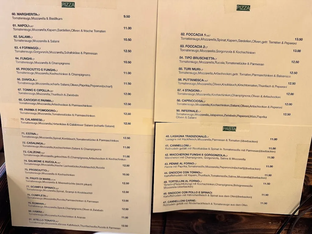 Menu_Amici Pizzeria Italiana_Stuhr_immagine_2