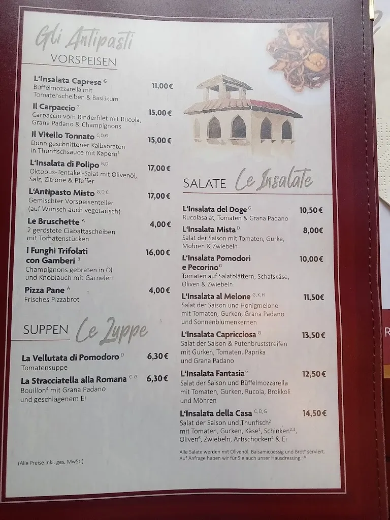 Menü_De Medici Trattoria_Rosdorf_Bild_1