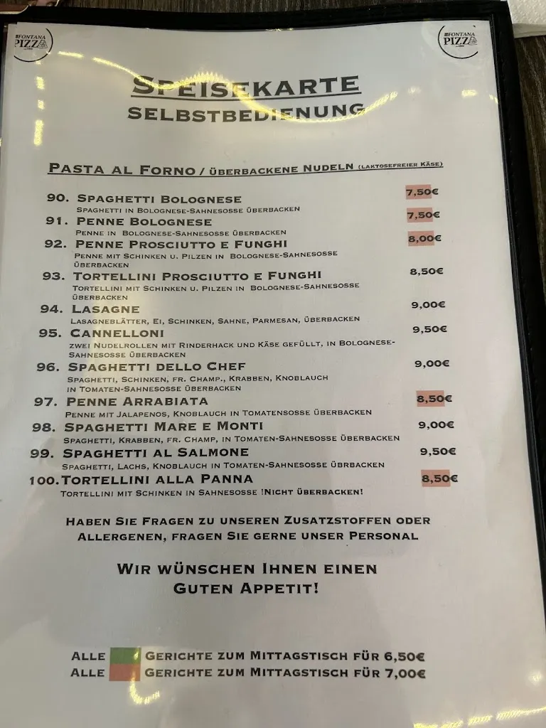 Menu_La Fontana_Rinteln_image_1