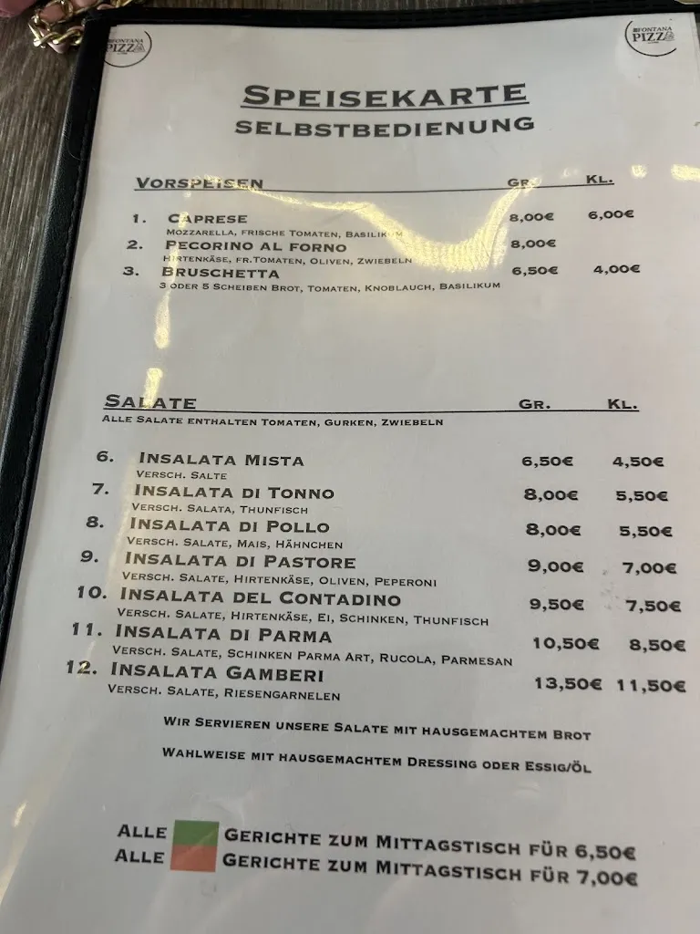 Menu_La Fontana_Rinteln_image_2
