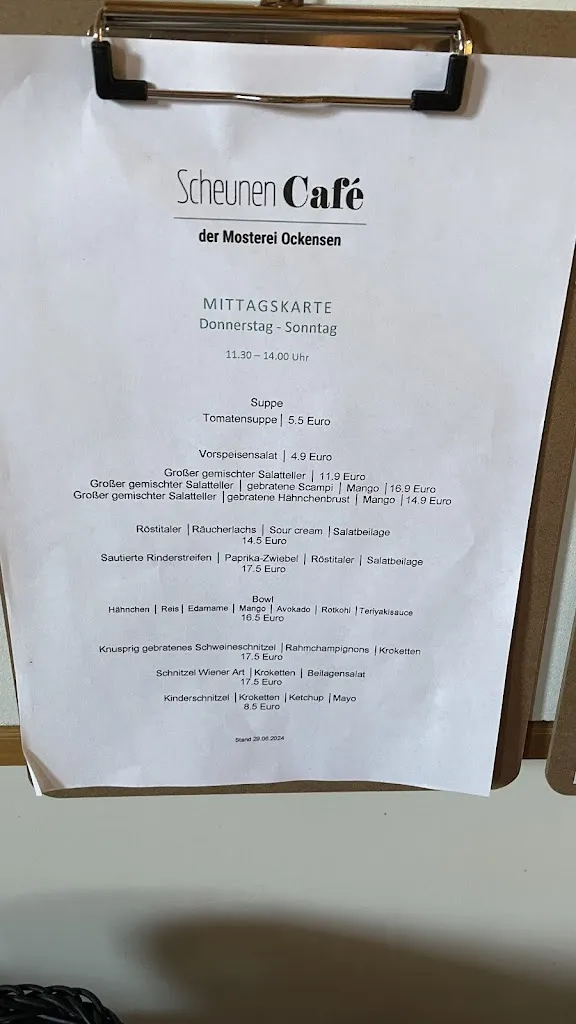 Menu_Mosterei Ockensen/Scheunencafé_Salzhemmendorf_image_1