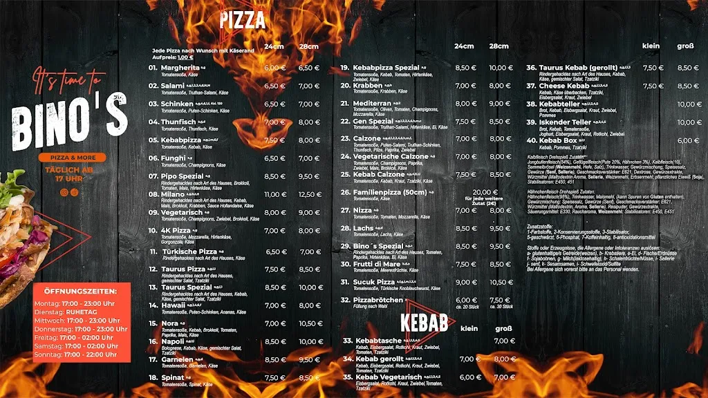 Menu_Bino's Pizza and More_Salzbergen_immagine_2