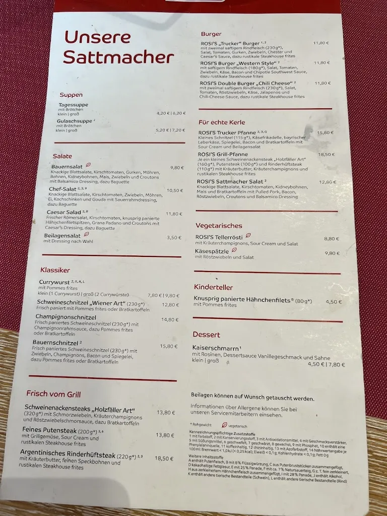 Menu_ROSI'S Salzbergen_Salzbergen_image_1