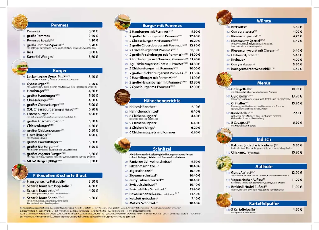 Menu_LECKER LECKER SANDE _Sande_immagine_1