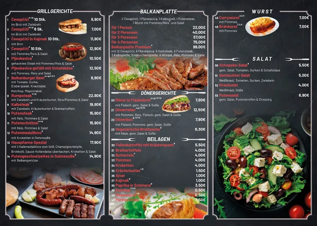 Menu_Balkan Grillhaus Salzhausen_Salzhausen_immagine_1
