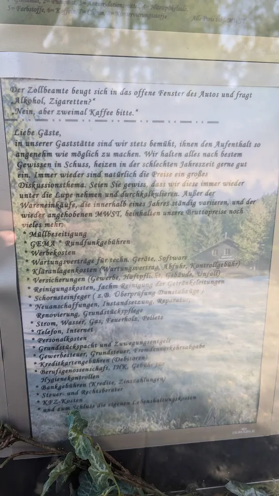 Menu_Waldgaststätte Rinderstall im Nationalpark Harz_Andreasberg_immagine_3