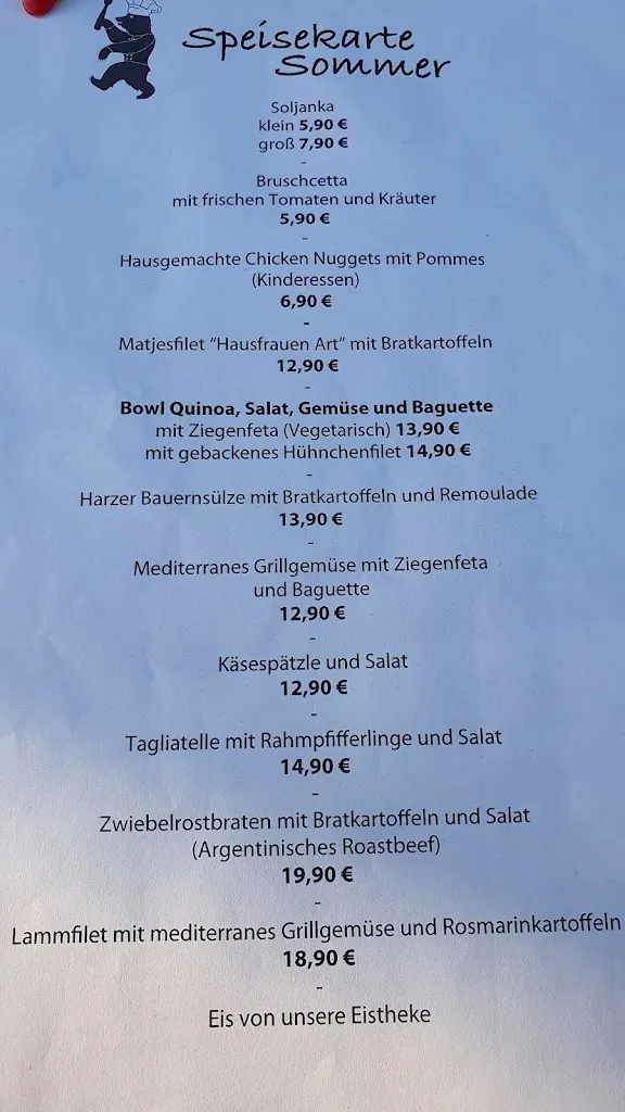 Menu_Roter Bär - Café und Gaststätte in den Bergwiesen_Andreasberg_image_2