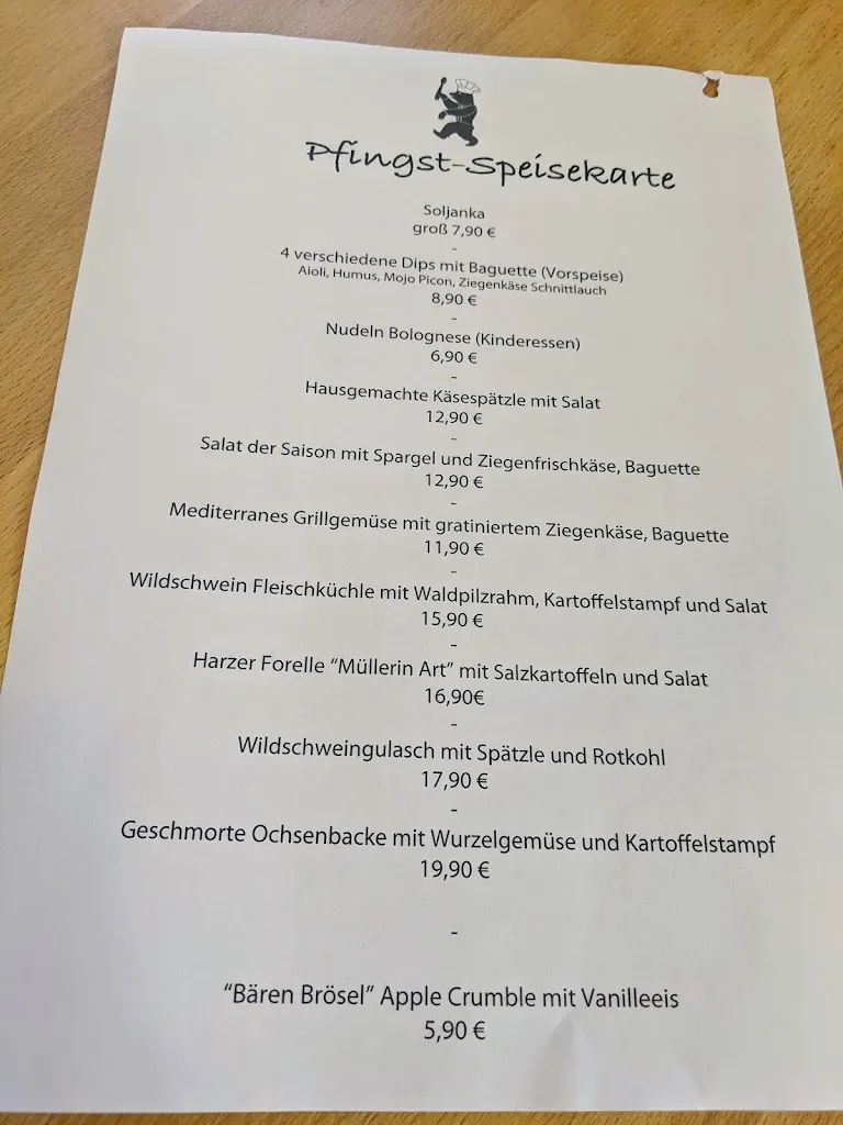 Menu_Roter Bär - Café und Gaststätte in den Bergwiesen_Andreasberg_image_4
