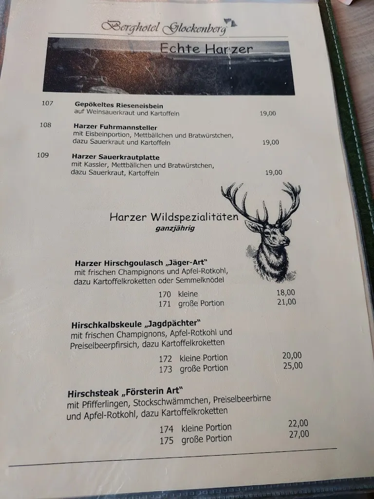 Menü_Restaurant im Berghotel Glockenberg_Andreasberg_Bild_2