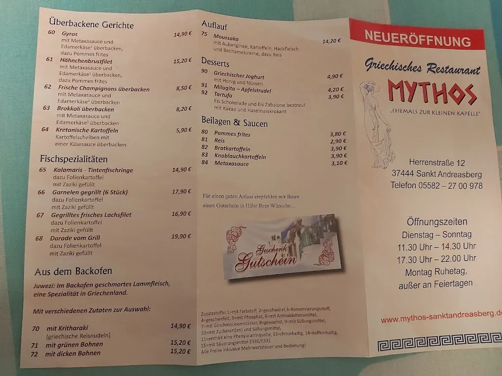 Menu_Griechische Restaurant Mythos_Andreasberg_image_4